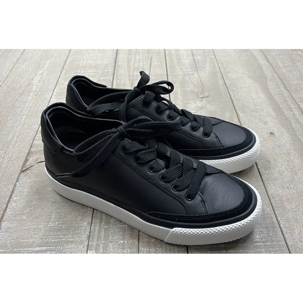 Rag And Bone Rb Army Low Sneakers In Black Leathe… - image 2